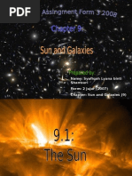 Science Form 3 - Chapter 9 (Sun and Galaxies)