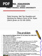 How to Fill up Tax Return Form