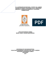 Evaluación de La Obtención de Bioetanol A Partir Del Almidón de Ñame (Dioscorea Rotundata, Diosc - José Murgas - Usbctg - 2012