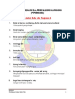 Senarai Peribahasa Dalam Buku Teks