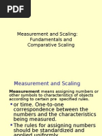 Measurement and Scaling: Fundamentals and Comparative Scaling