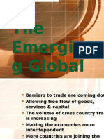 The Emerging Global Economy