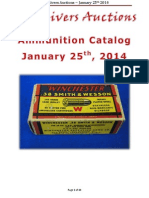 Five Rivers Auctions January 2014 Auction Ammunition Catalog