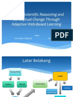 Bridging Scientific Reasoning and Conceptual Change Through Adaptive