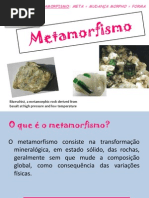 Rochas Metamórficas