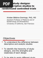 Download Types of Study Designs by selvakumaranbalagan SN19101103 doc pdf