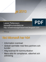 Exchange 2010 Presentation (English, but with Swedish modifications)