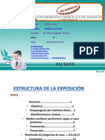 Patología General I - Entrega de Producto Iii - Síndrome de Down