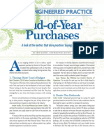 End of Year Purchases - A Look at The Metrics That Drive Practices' Buying Decisions