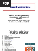 Download 6 Product Specifications perancangan  produk teknik industri by Aisah Dirawidya SN191035793 doc pdf