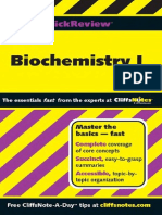 Cliff Notes - Biochemistry I