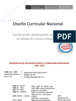Diseno Curricular Nacional