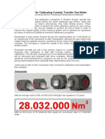 Calibrating Custody Transfer Gas Meter PDF