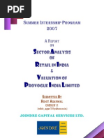Download Retail Sector in India  Provogue by anchit_aswani SN19105221 doc pdf