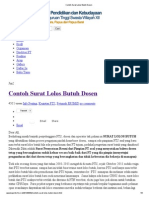 Download Contoh Surat Lolos Butuh Dosen by Nekodaruma Rizky-kun SN191054295 doc pdf