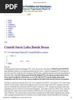 Download Contoh Surat Lolos Butuh Dosen by Nekodaruma Rizky-kun SN191054295 doc pdf