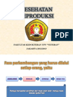 Kesehatan Reproduksi Remaja