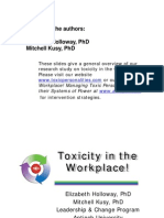 Toxicity in The Workplace