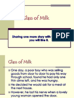 A Glass of Milk: Sharing One More Story With You, Hope You Will Like It