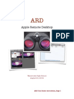 Apple Remote Desktop Directions by Jeff Althoff