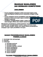 Telaah 5des Pembelajaran Berbasis Kompetensi