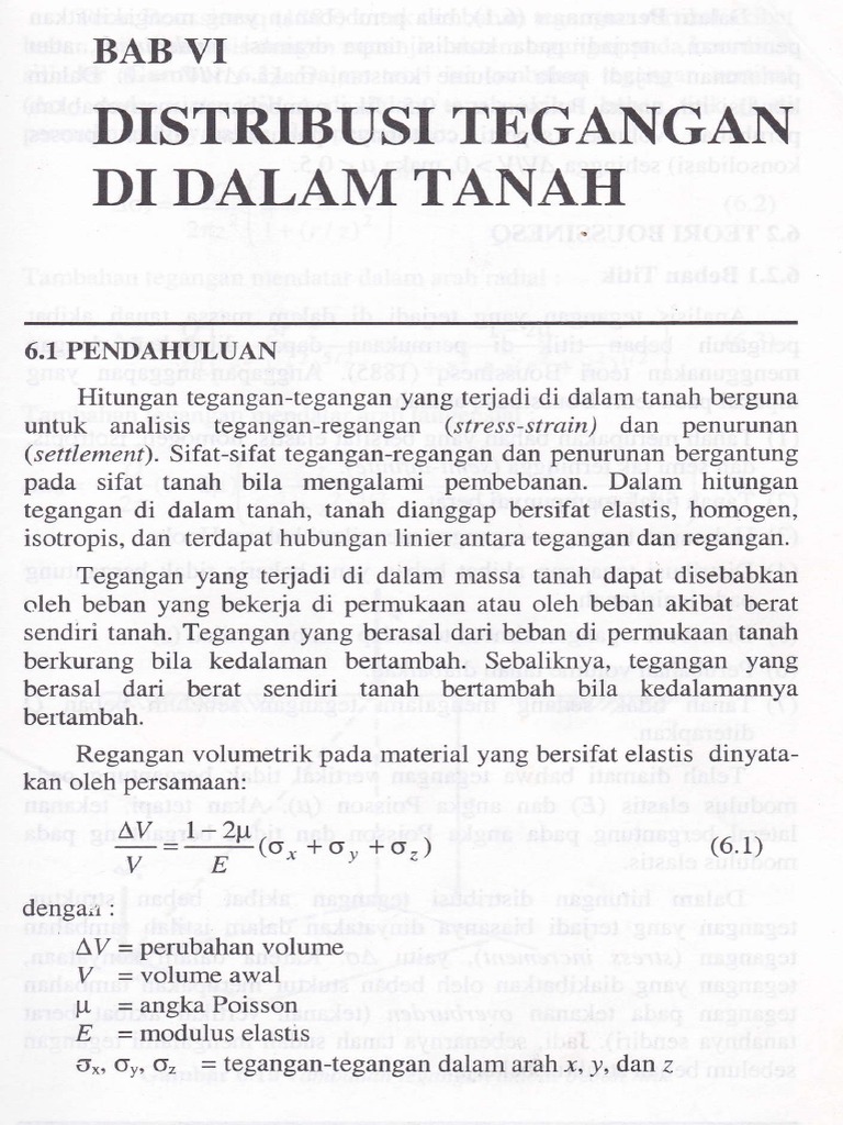 Distribusi Tegangan I