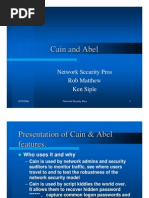 Download Cain_and_Abel Tutorial From Chiranjit by chdas SN19106743 doc pdf