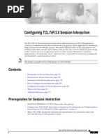 Configuring TCL IVR 2.0 Session Interaction