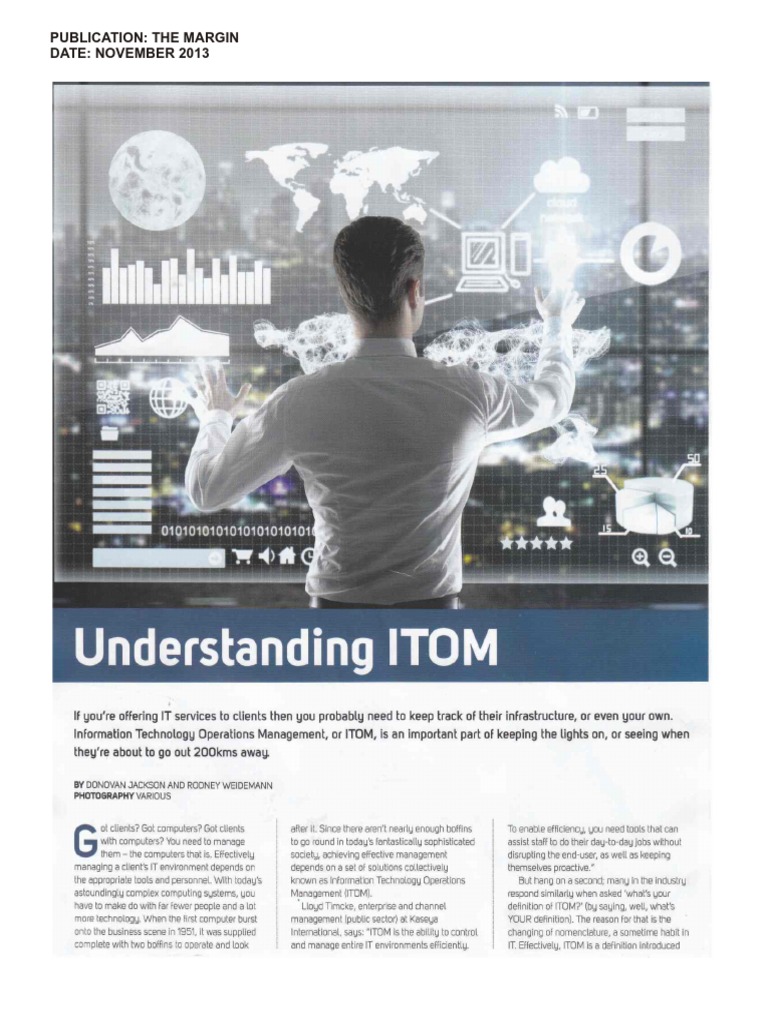Understanding ITOM | PDF