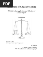 Principles of Check Weighing