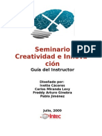 Creatividad Creada: Guía Del Instructor