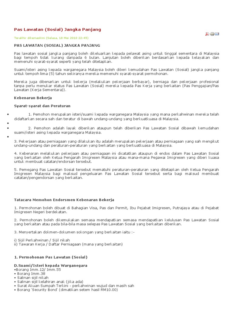 Pas Lawatan Pdf