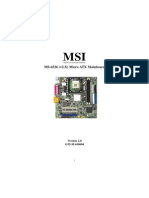 Mainboard MSI 6526v2.0