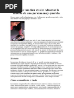 Afrontar Muerte Persona Querida