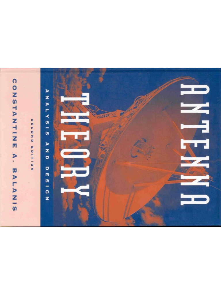 Antenna Theory Balanis Index and Chapter 01 PDF
