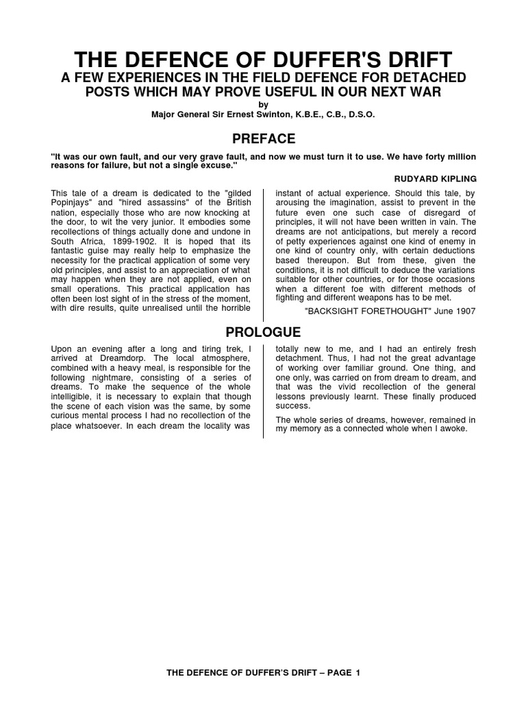 Cyber duffer's drift picture