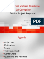 Low Level Virtual Machine C# Compiler Senior Project Proposal Presentation