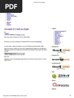 Gerando G-Code No Eagle