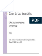 05 Modelagem de Interacao - Casos de Uso Expandidos