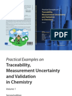 Practical Examples On Traceablity, Measurement Uncertainty and Validation in Chemistry Vol 1 by Nineta Majcen & Philip Taylor
