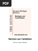 Bossuet-Sermon Sur l'Ambition