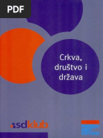 Crkva, Drustvo I Drzava | PDF