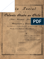 Guía social de la colonia arabe en Chile
