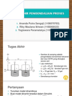 Tugas Akhir Pengendalian Proses