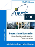 Ijeetc Bearing Fault Detection of Induction Motor by Ann Method