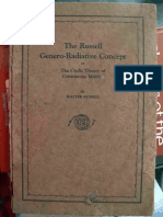 Genero Radiative Concept or the Cyclic Theory of Continuous Motion by Walter Russell