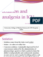 Sedation and Analgesia in ICU Final