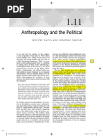 Anthropology and the Political