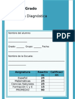 4to Grado - Diagnóstico (2013-2014)