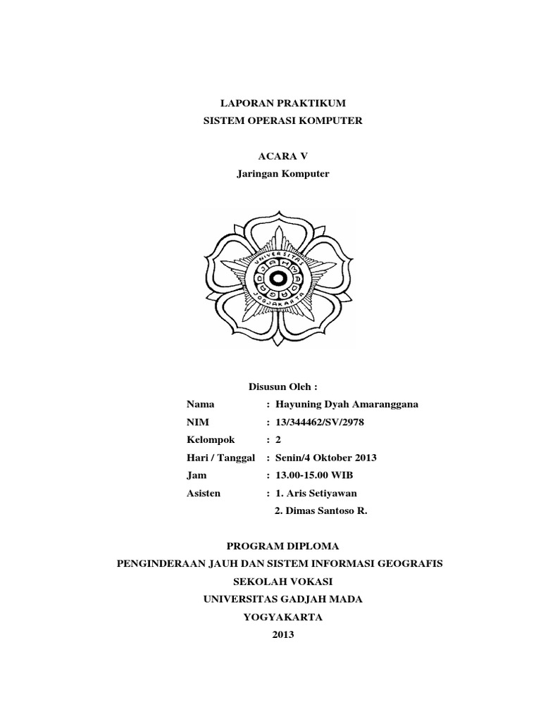 Laporan Praktikum Jaringan Komputer